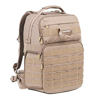 VANGUARD VEO Range T48 Backpack for Pro DSLR/Mirrorless Cameras, Tactical Style – Beige - style: Veo Range T48 Bg