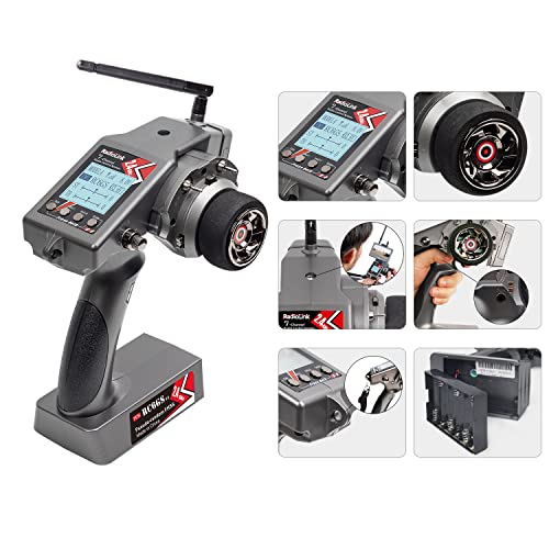 Radiolink RC6GS V3 7CH Transmitter and Gyro Receiver R7FG for RC Car & Boat