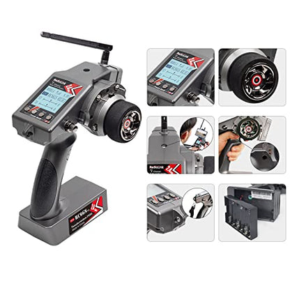 Radiolink RC6GS V3 7CH Transmitter and Gyro Receiver R7FG for RC Car & Boat