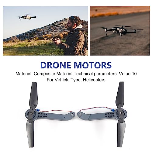 E58 RC Quadcopter Spare Parts Arms with Motor & Propeller for FPV Racing Drone Frame Parts Replacement Accs