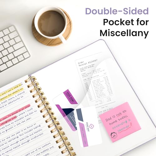 Taja Lined Spiral Notebook for Work, 5.7"x7.9" Spiral Journal College Ruled - color: E-Purple, style: a-Lined(1 Pack)