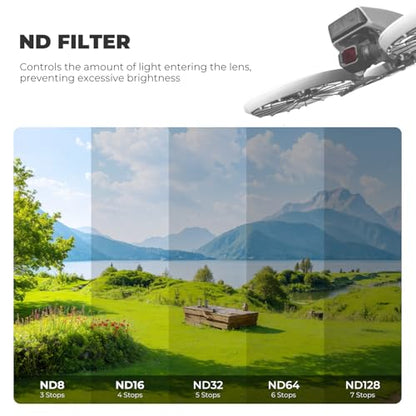 Freewell Standard Day ND Filter Kit for DJI Flip/Lito X1 Drone - style: Standard Day Kit