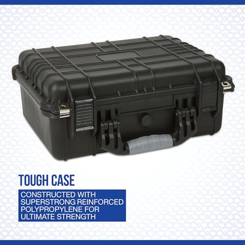 Strongway 20in. Waterproof Storage Case, Black - color: Black
