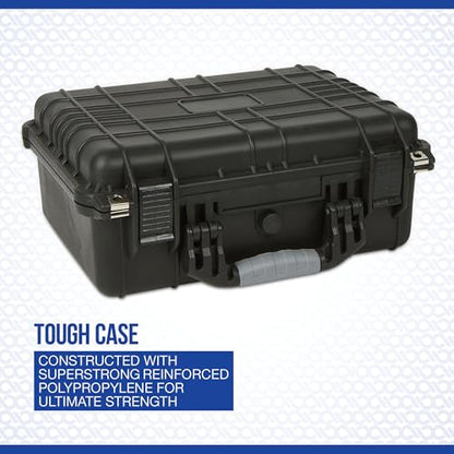 Strongway 20in. Waterproof Storage Case, Black - color: Black