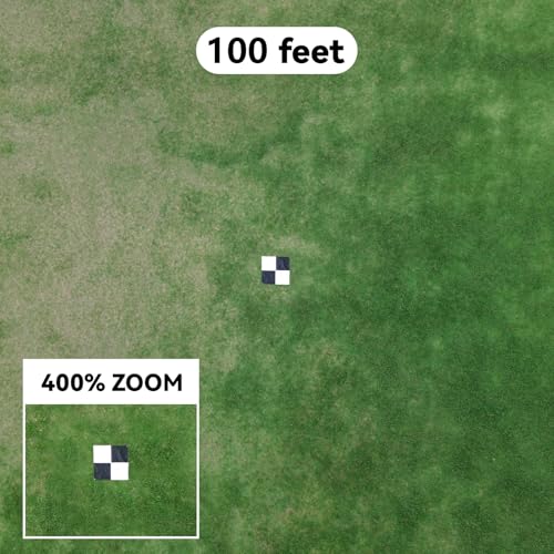10 Pack Drone Ground Control Point GCP - style: Checkerboard Passthrough
