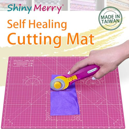 Self Healing Cutting Mat A0 36"x 48" Double Sided Pink Mat - color: Pink, size: A0 (36" x 48")