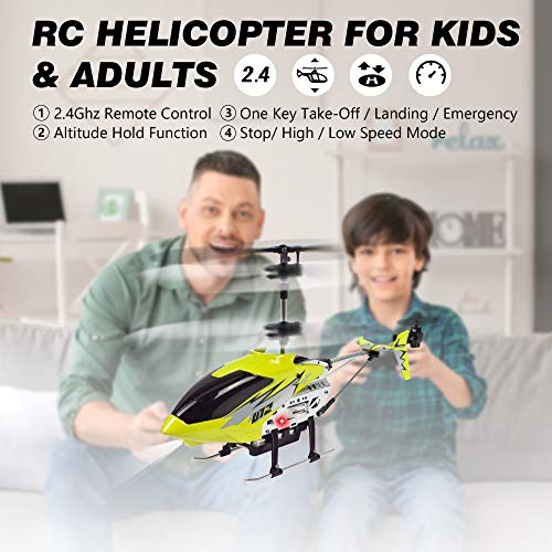 U12 Remote Control Helicopter Mini RC Helicopter with Altitude Hold Yellow - color: Yellow