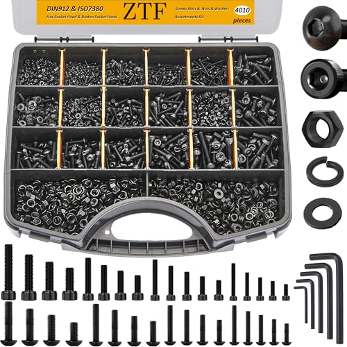 ZTF 4005pcs Screw Assortment Kit