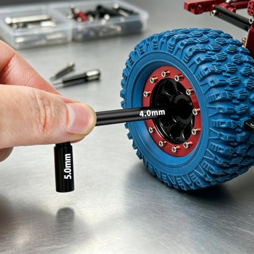 Thin Hex Nut Driver & 4pcs Silver RC Turnbuckle Wrenches RC Tool Set - color: Silver, W/ Hex Nut Driver