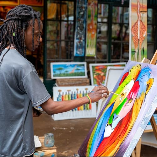 U.S. Art Supply 16"x20" Stretched Canvas for Painting, Gallery Depth 3-Pack - size: 16" x 20"