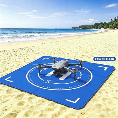 Drone Landing Pad Weighted, Foldable Launch Pad for DJI Drone Accessories