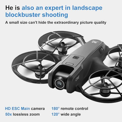 RC Drone with HD Camera for Adults Beginners, FPV Drones with Screen on Controller, Brushless Motor, Intelligent Flight, Gesture Control, 3D Flip, One Key Start, Optical Flow Positioning, Headless Mode, Remote Control Quadcopter Beginner-Friendly Hobby Dr