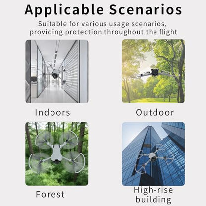 Mini 5 Pro Propeller Guards, 4Pcs Quick Release Propeller Blades Protector Anti-collision Paddle Bumper Rings for DJI Mini 5 Pro Drone Accessories