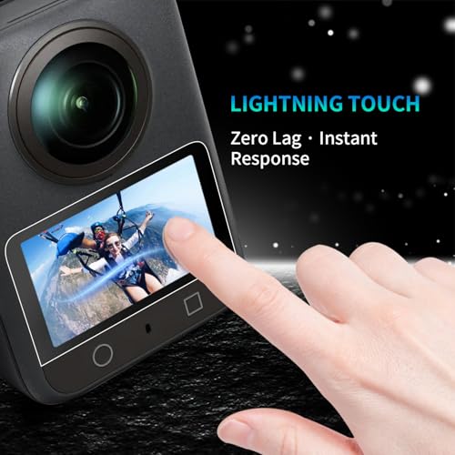 Screen Protector+Lens Guard for DJI OSMO 360, Camera Lens Protector Anti-Scratch PC Lens Cover for OSMO 360 Accessories