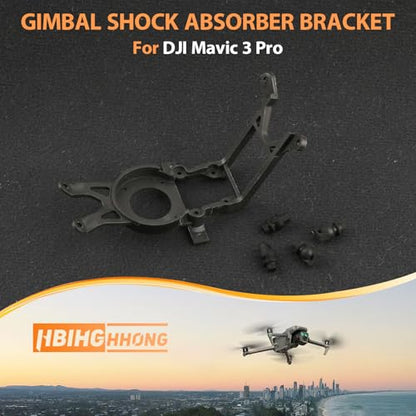 Replacement for DJI Mavic 3 Pro Gimbal Camera Shock Lower Bracket with Shock Absorber Ball for Mavic 3 Pro Damper Rubber Gimbal Mounts Accessories Parts