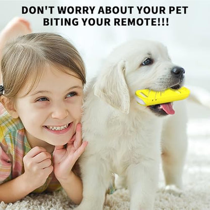 Silicone Remote Cover for Nex Playground Remote with Lanyard (Yellow) - color: Yellow