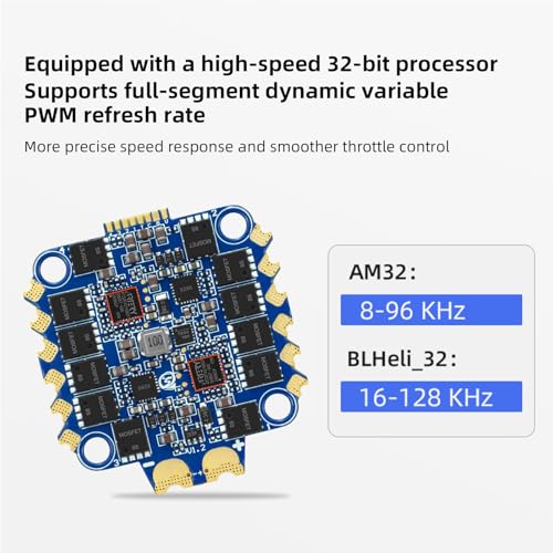 SEQURE 4in1 ESC 70A Brushless Electric Speed Controller 2-8S AM32 ESC 30.5x30.5mm for FPV Racing Drones Freestyle