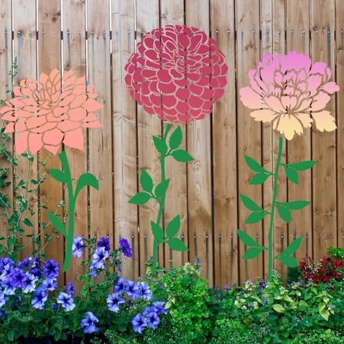 Large Flower Stencils for Walls 14inch Floral Stencils - style: Flowers