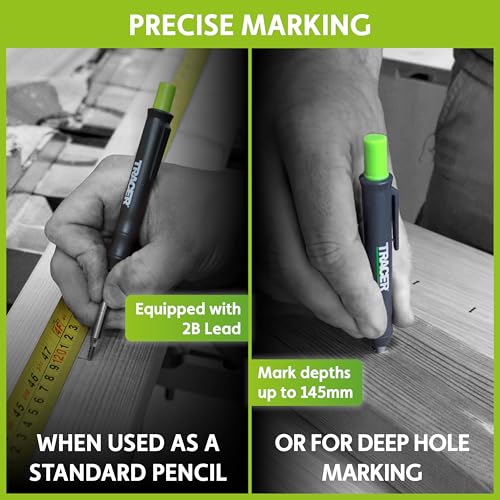 Tracer 8 Piece Construction Marker Kit - Carpenter Pencil Set - style: 8pc Set
