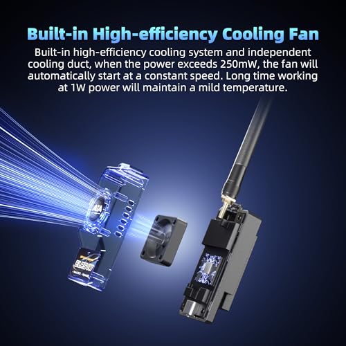 ATA 2.4GHz ELRS Module with 1W Transmission Power, Built-in Cooling Fan
