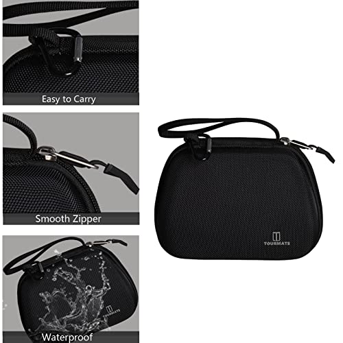 Tourmate Hard Controller Case Compatible for Switch Wireless Pro Controller, Travel Protective Carrying Storage Bag - color: Black
