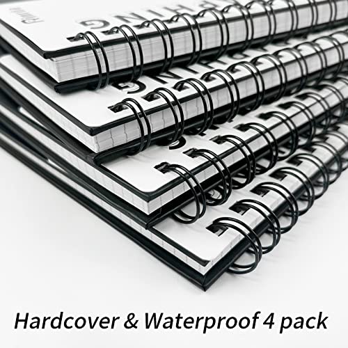 Graph Paper Notebook Spiral Notebook 8.5" x 11"-4 Pack Grid Paper Notebook Graph notebook Engineering notebook 120 Pages 100 GSM Thick Graphing Paper Notebook Hardcover Journal for School, - size: A4, style: GRAPH NOTEBOOK