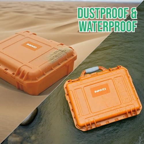 INNVO Waterproof Hard Case for DJI Mini 3 and Mini 4 Pro Fly More Combo