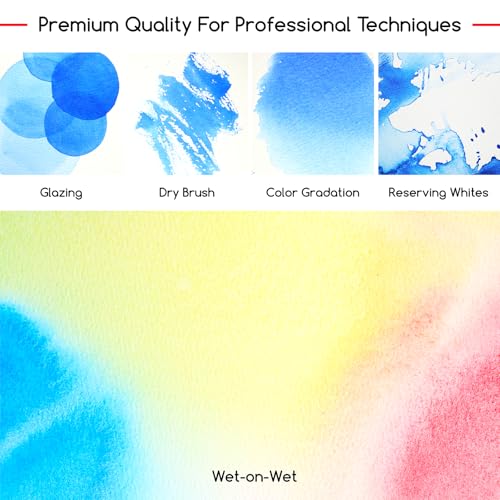 MEEDEN Professional Artist Watercolor Paint: Light Green - 15ml/0.5oz - color: Light Green