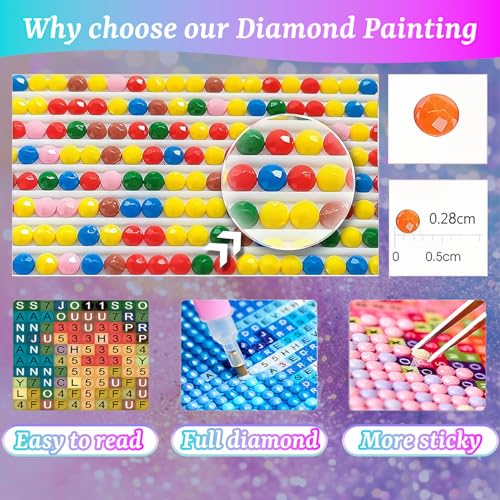 Artykapby Diamond Art Kits for Adults Beach,Beach Diamond Painting12x16inch - color: KPZSH002