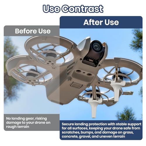 4PCS Landing Gear Extension Legs for DJI Neo, Landing Protection Extended Accessories, Compatible with DJI Neo Drone and Fits Seamlessly with Its Original Frame