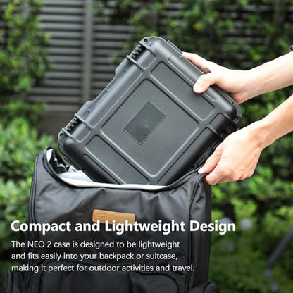 FPVtosky NEO 2 Case, Waterproof HardCase for DJI NEO 2 Fly More Combo Accessories, fits DJI RC-N3 Remote Controller [CASE ONLY]