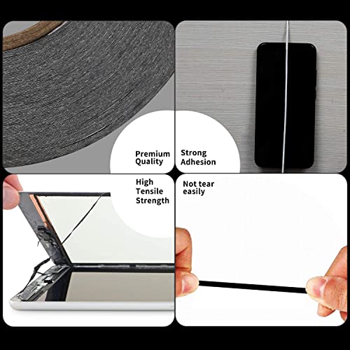 Kaisiking 1mm x 50M LCD Repair Tape, Thin Double Sided Tape - size: 1pc 1mm
