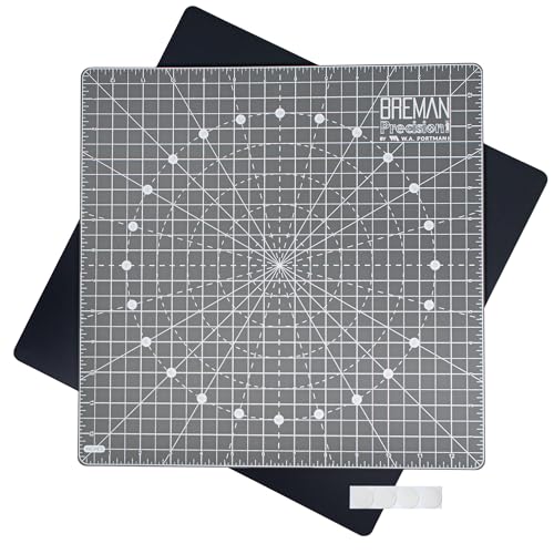 WA Portman 13x13 Rotating Cutting Mat for Quilting, Self Healing Craft Mat