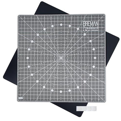 WA Portman 13x13 Rotating Cutting Mat for Quilting, Self Healing Craft Mat