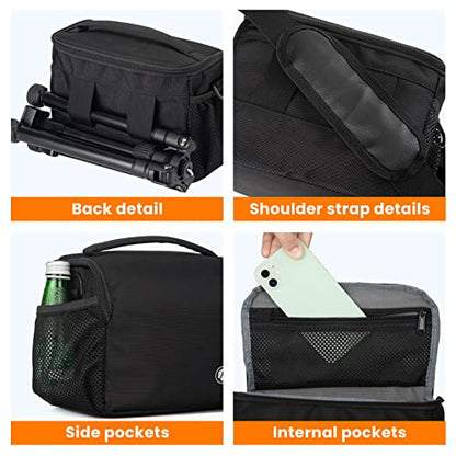 TARION Compact Camera Sling Messenger Bag for DSLR Mirrorless 4L TSB-S - size: TSB-S (4 Liters)