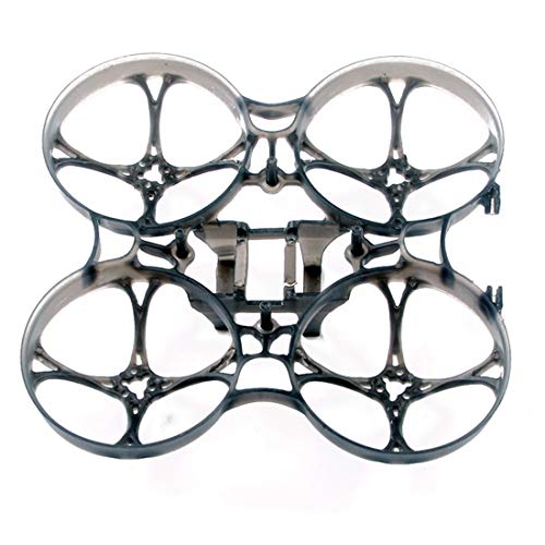 HAPPYMODEL Mobula7 V3 Frame 75mm 2s whoop Frame upgrade spare part for Mobula 7 HD FPV Racing Drone Quadcopter - color: black