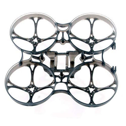 HAPPYMODEL Mobula7 V3 Frame 75mm 2s whoop Frame upgrade spare part for Mobula 7 HD FPV Racing Drone Quadcopter - color: black