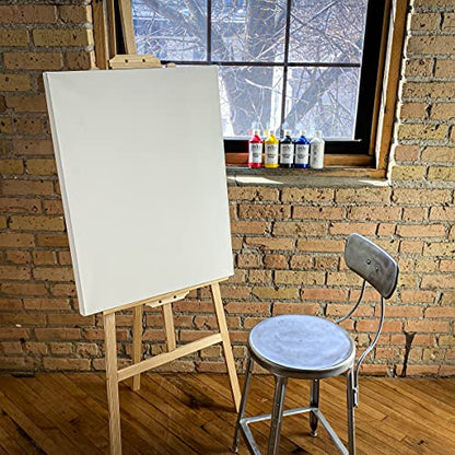 milo Stretched Artist Canvas, 24x36 inch, 4 Pack, 1.5” inch Profile - size: 24" x 36" Pack of 4