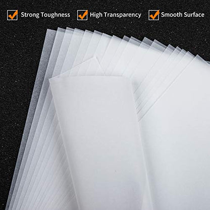 MyLifeUNIT Tracing Paper for Drawing, Translucent Vellum Paper 8.5 x 11 inches, 100 Sheets (Pack of 2) - size: 8.5 x 11 inches (Pack of 2)