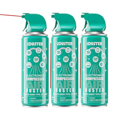 Keyboard Cleaner Air Spray for Computers - 10oz Air Can Duster for Electronics, 3PCS - size: 10oz 3PCS