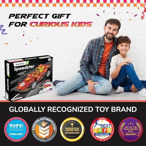 Smartivity DIY Racing Car STEM Toy for Kids 6-12 Years - style: Racing Car