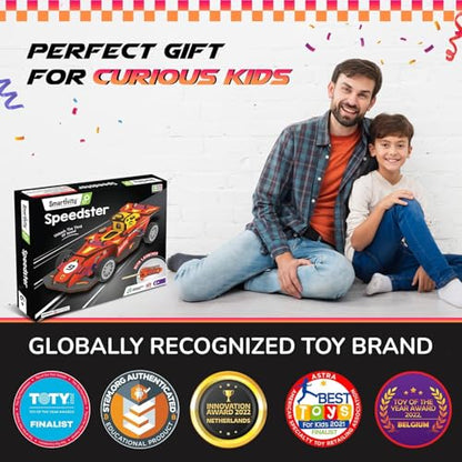 Smartivity DIY Racing Car STEM Toy for Kids 6-12 Years - style: Racing Car