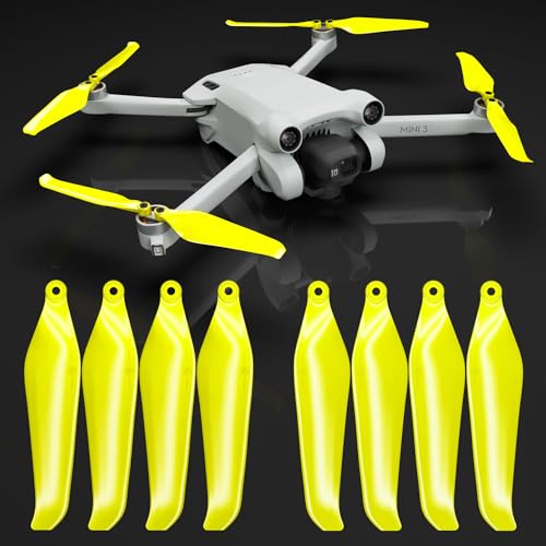 Master Airscrew Stealth Propellers for DJI Mini 3 Pro & Mini 4 Pro - Electric, 4 propellers in Set - color: Electric