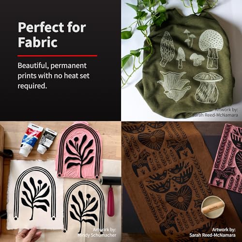 Speedball 003576 Fabric Block Printing Ink - color: Green, size: 2.5 fl oz