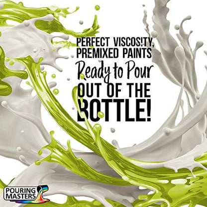 Pouring Masters Neon Yellow 32-oz Ready to Pour Acrylic Pouring Paint