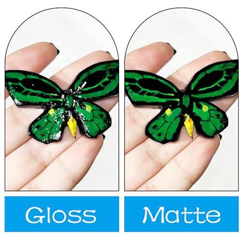 50ml Air Dry Clay Glaze, Protect Clay Surfaces, Delivers Matte Glaze Effect - size: matte