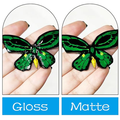 50ml Air Dry Clay Glaze, Protect Clay Surfaces, Delivers Matte Glaze Effect - size: matte