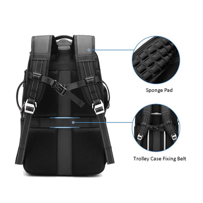 Travel Outdoor Photography Backpack Professional Tripod Camera Bag 16 inches Laptop Backpack Drone Backpack Water Resistant