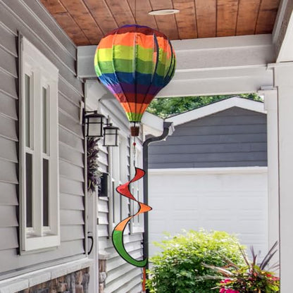 Briarwood Lane Rainbow Deluxe Hot Air Balloon Spinner - color: Rainbow