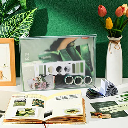 114 Pcs Aesthetic Scrapbook Kit DIY Junk Journaling Supplies, Nice Style - style: Nice Style